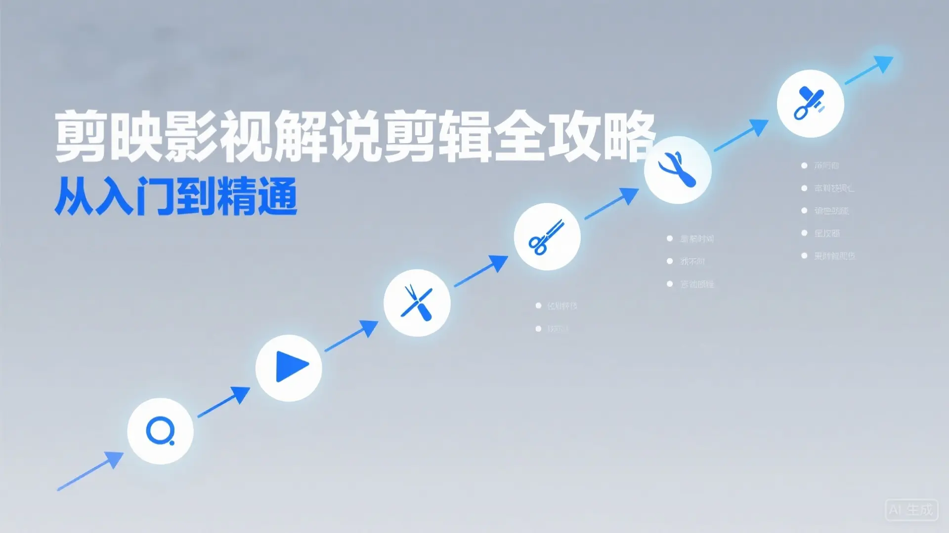 剪映影视解说剪辑全攻略：从入门到精通